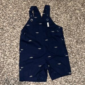 Car Shortall / Navy Blue / 12M